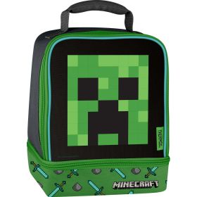 Thermos Reusable Dual Compartment Lunch Box, Minecraft