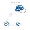 Portable Stainless Steel Wire Chain Saw; Manual Sawing Cutting; Emergency Survival Tool For Camping Hiking Trekking Travel