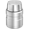 Thermos Stainless King 16 Ounce Food Jar with Folding Spoon, Matte Stainless